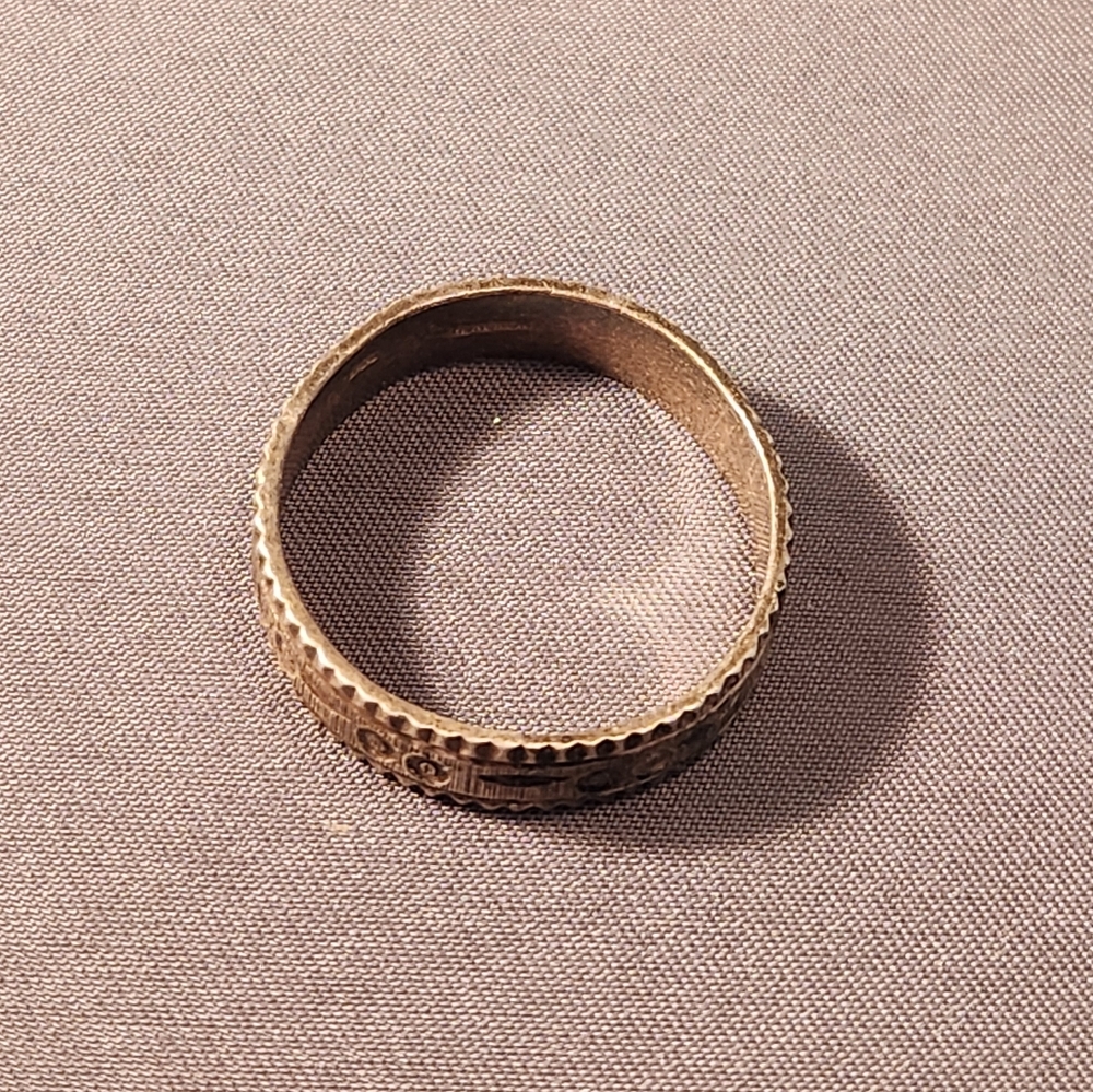 Sterling Silver Patterned Ring - image 6